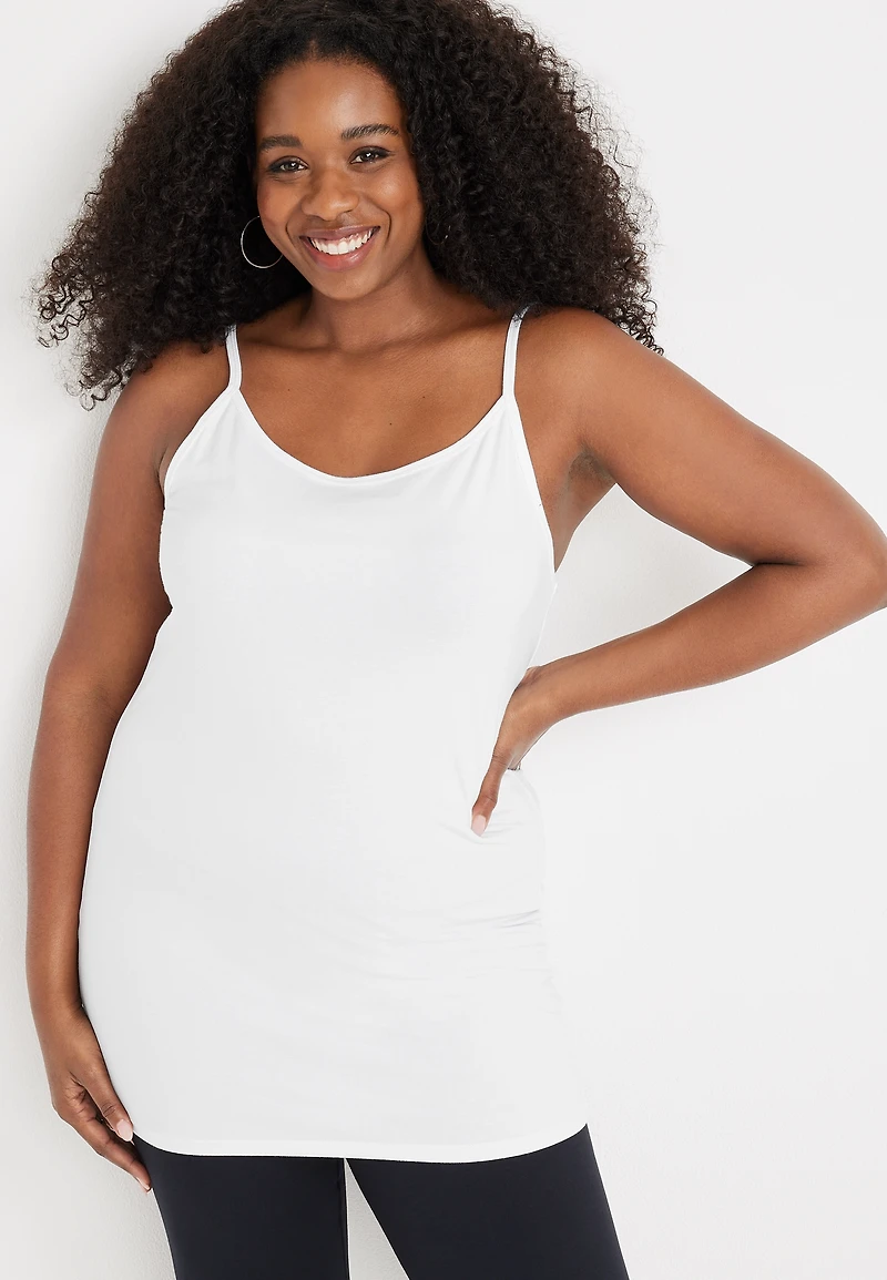 Plus Size Solid Cami