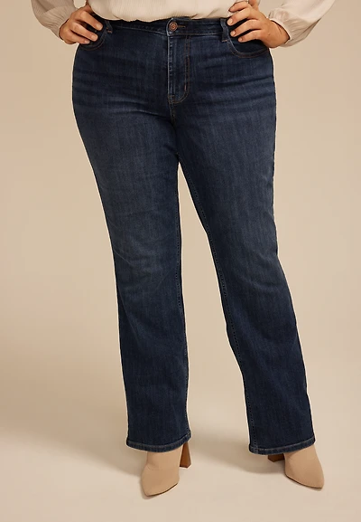 Plus m jeans by maurices™ Classic Curvy High Rise Slim Boot Jean