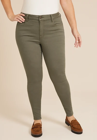 Plus m jeans by maurices™ High Rise Color Jegging