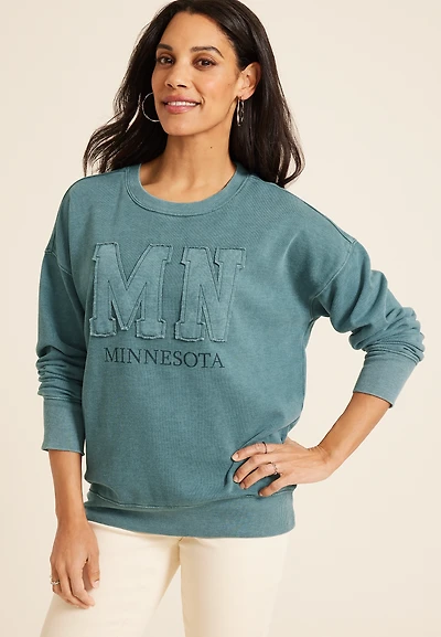 State Crew Neck Sweatshirt