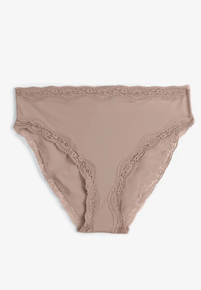 True Stretch High Waist Jersey Bikini Panty