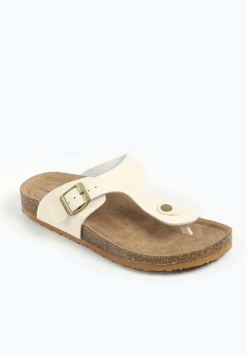 SuperCush Chloe Toe Thong Footbed Sandal