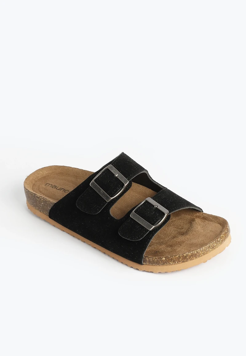 SuperCush Chloe Two Band Footbed Sandal