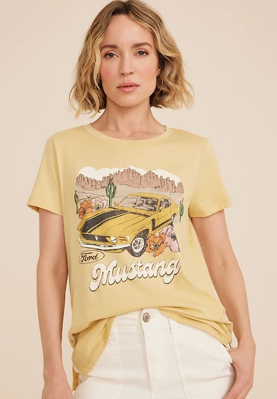 Mustang Classic Fit Graphic Tee
