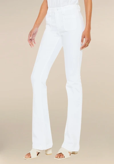 KanCan™ White Patch Pocket High Rise Bootcut Jeans