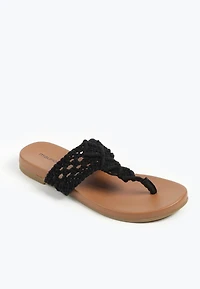 SuperCush Raegan Crochet Flip Flop