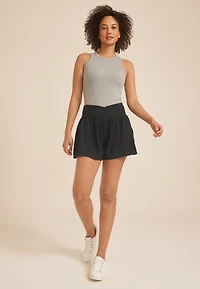 High Rise Crossover 4in Short