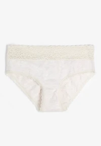 Simply Comfy Cotton Heathered Hipster Panty
