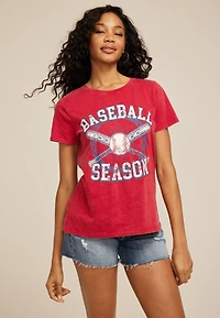 Baseball Season Classic Fit Graphic Tee
