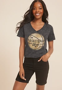 Basketball Mom Classic Fit Graphic Tee