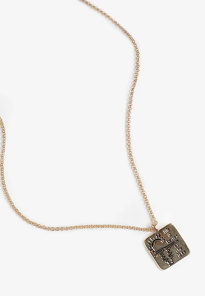 Life Is Better At The Lake Pendant Necklace