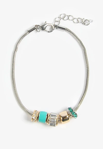 Charm Slider Bracelet