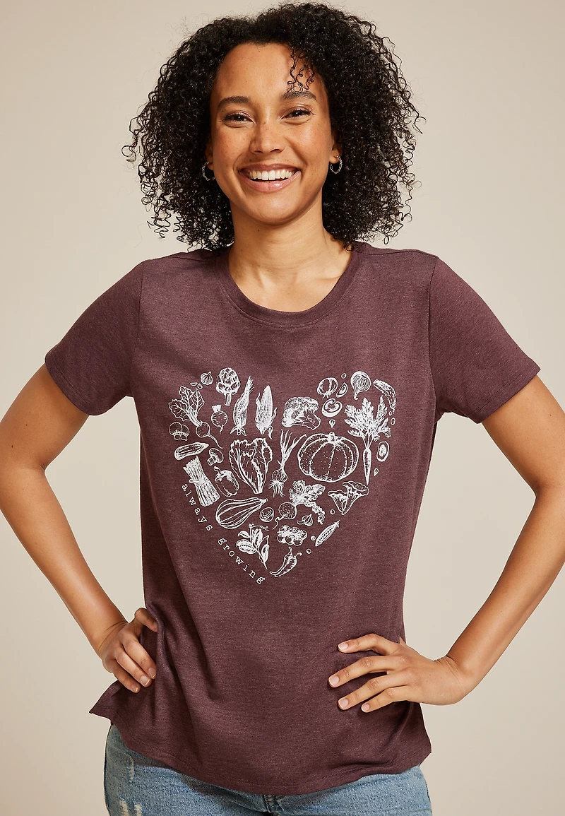 Always Growing Classic Fit Graphic Tee