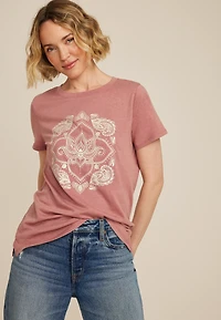 Paisley Classic Fit Graphic Tee