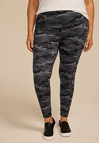 Plus Camo High Rise Pocket Luxe Legging