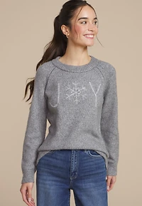 Cozier Than Cashmere Tinsel Joy Sweater