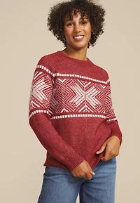 Cozier Than Cashmere Fair Isle Sweater