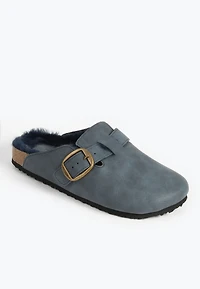 SuperCush Chloe Fur Lined Footbed Clog