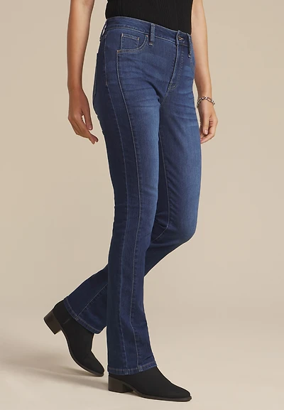 Everflex™ Dark High Rise Side Seam Slim Boot