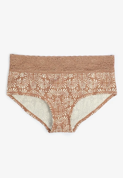 Simply Comfy Cotton Printed Boybrief Panty