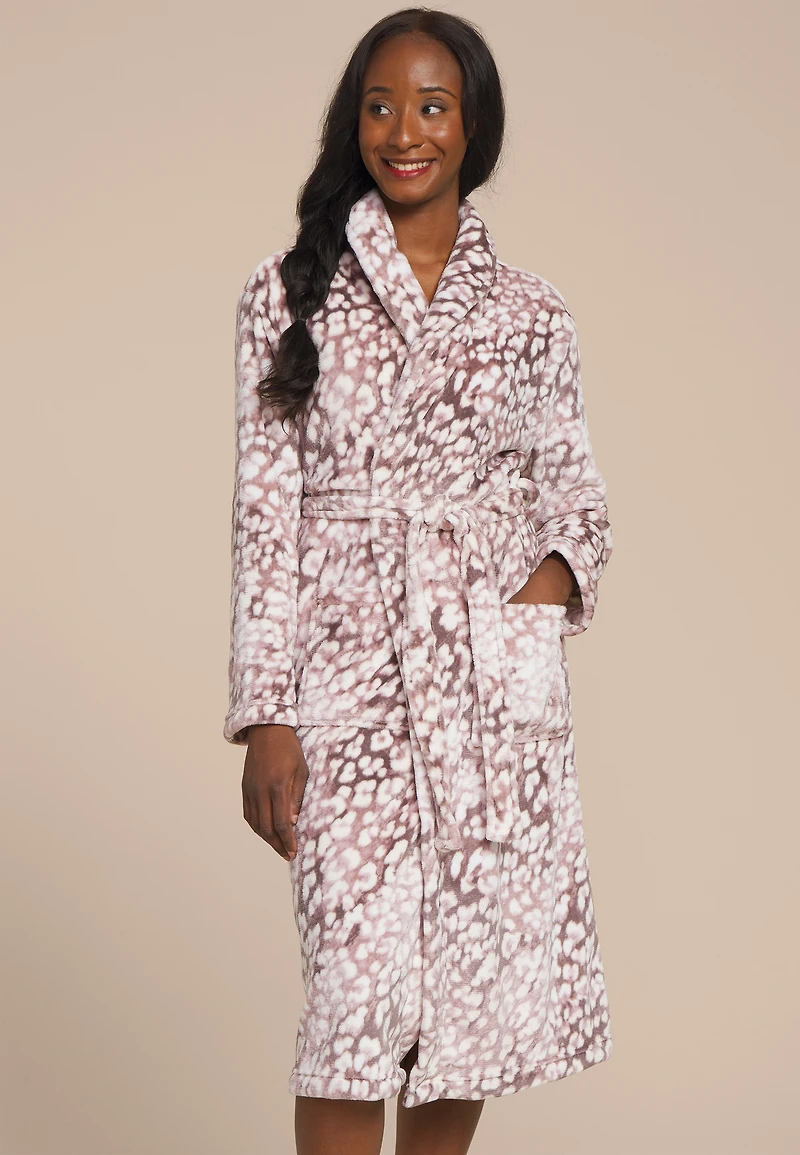 Animal Plush Long Robe