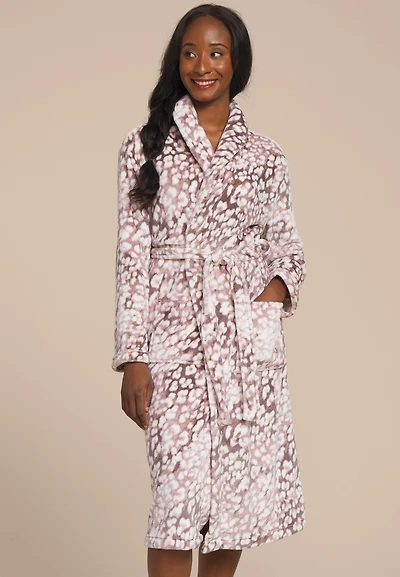 Animal Plush Long Robe