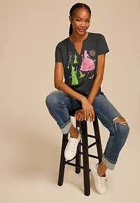 Wicked Glinda And Elphaba Classic Fit Graphic Tee