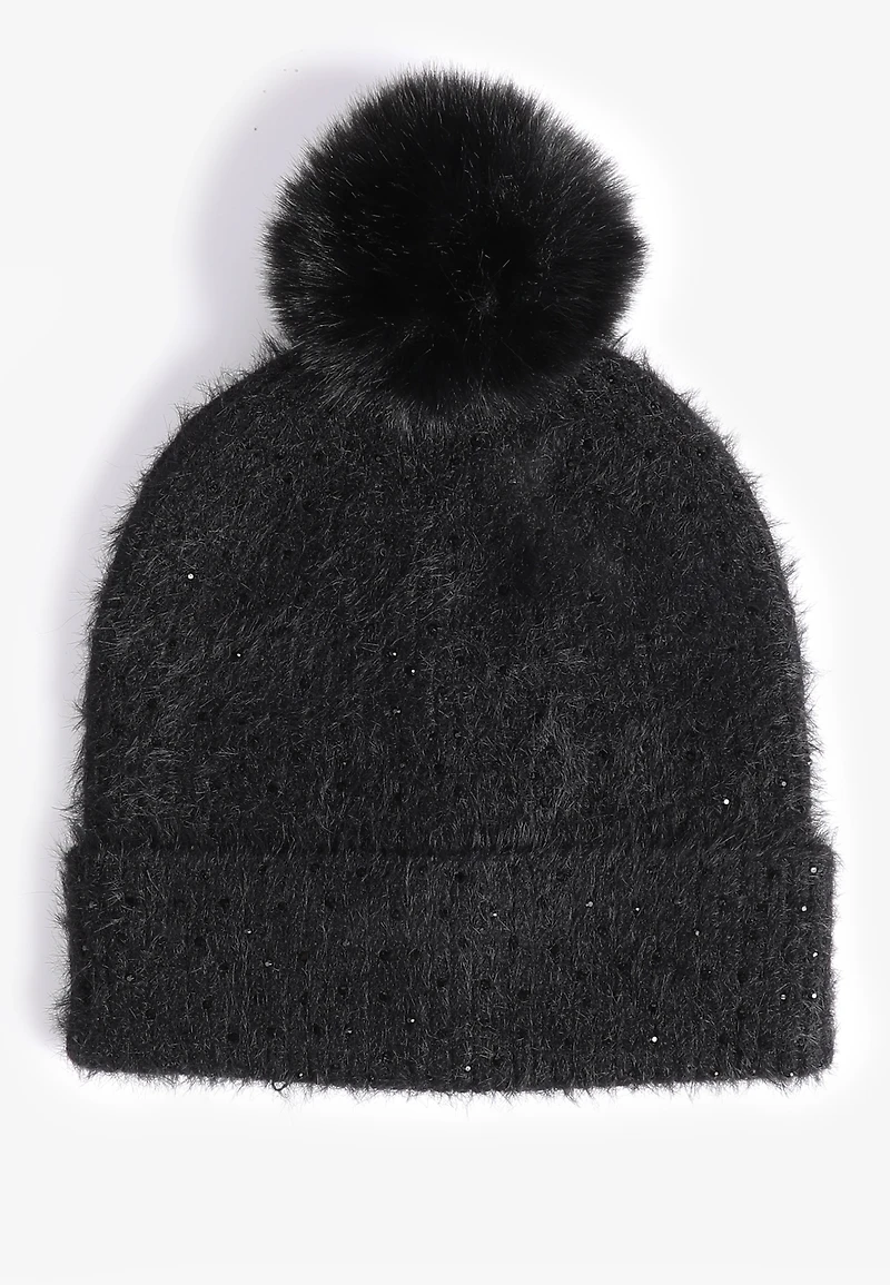 Sparkle Pom Beanie