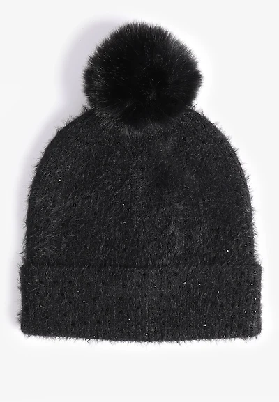 Sparkle Pom Beanie