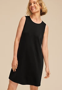 Cloud Scuba Knit Tank Mini Dress