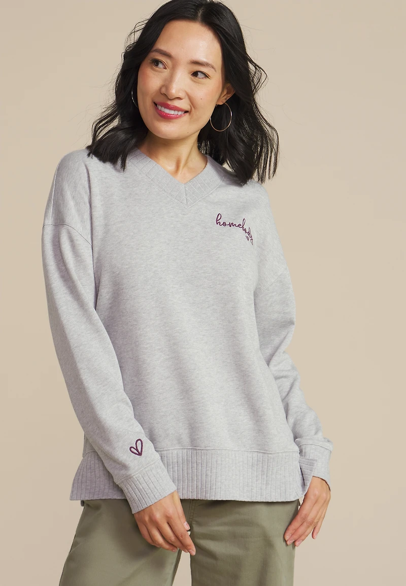 Willowsoft Homebody Relaxed Fit Sweatshirt