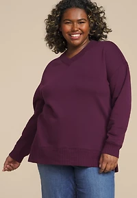Plus Willowsoft Relaxed Fit Sweatshirt
