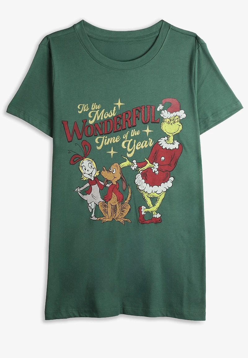 Plus Grinch Classic Fit Graphic Tee