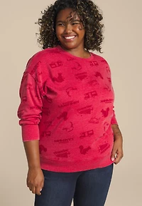 Plus National Lampoon Relaxed Fit Sweatshirt