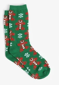 Gingerbread Men Crew Socks