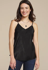 Satin V Neck Cami