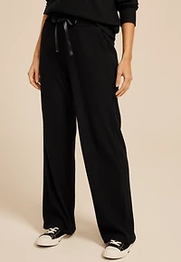 Cozy Ribbed Knit Wide Leg