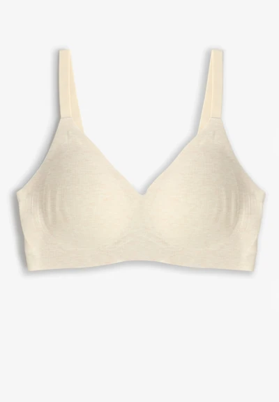 Invisibliss Heathered MicroRib Bralette