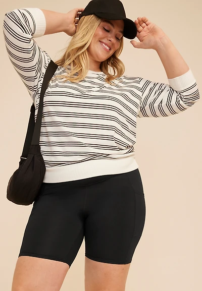 Plus High Rise Smooth Pocket Bike Short