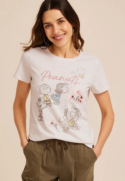 Peanuts Charlie Brown Classic Fit Graphic Tee