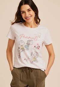 Peanuts Charlie Brown Classic Fit Graphic Tee