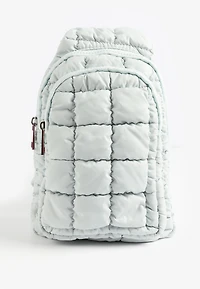 Quilted Nylon Puffer Sling Bag
