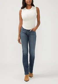 Silver Jeans Co.® Suki Curvy Mid Rise Luxe Stretch Slim Boot Jean