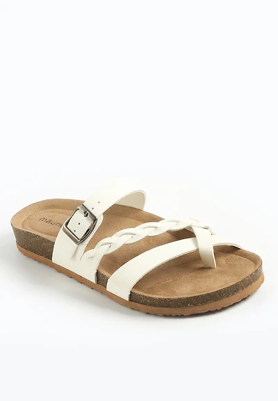 SuperCush Chloe Braided Footbed Sandal