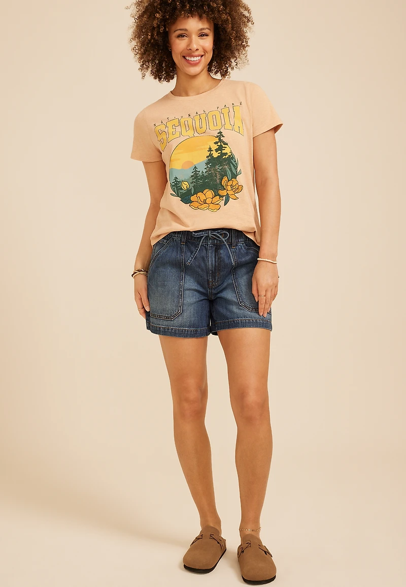 National Park Sequoia Classic Fit Graphic Tee