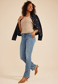 Everflex™ Light Mid Rise Slim Boot Jean