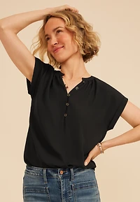 Delton Henley Blouse