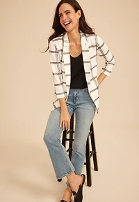 Plaid Versa Blazer