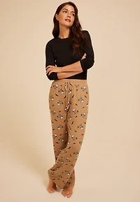 Snoopy Halloween Wide Leg Pajama Pant