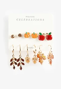 Fall Mixed Earring Set